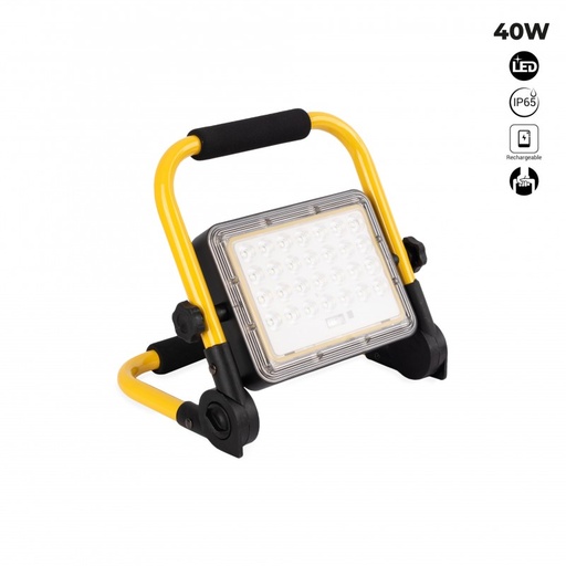 [B18711-40W-BF] Prijenosni LED projektor za rad 40W - IP65 - 6000K
