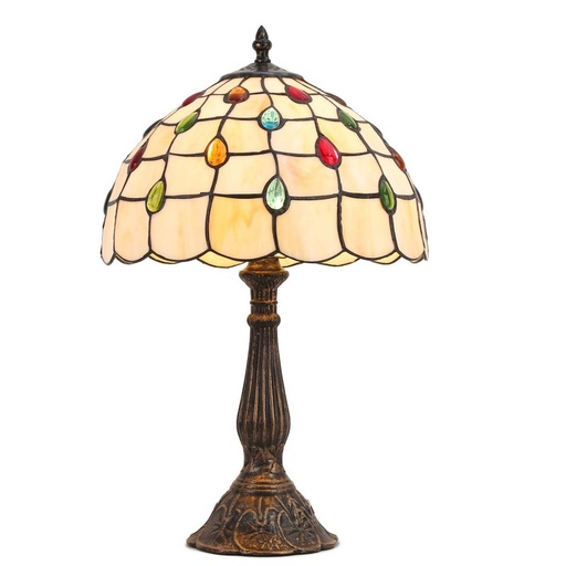 [L3085-30] Επιτραπέζιο φωτιστικό "Rafa" έμπνευση "Tiffany" - Ø 30cm