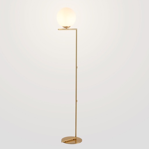 [LD1010-D] Floor lamp crystal ball "Anni" - E27 - Ø 22cm