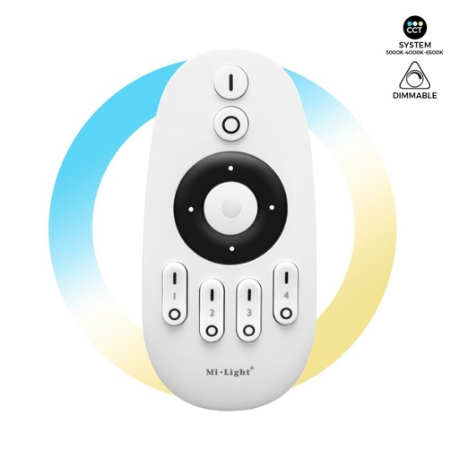 [FUT007] Controller Controller LED Monocolor/CCT - 4 Zones- FUT007- Mi Light - Mi Boxer