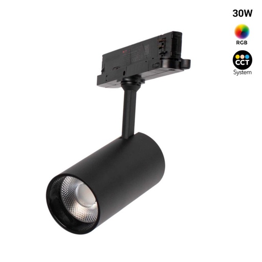 Faretto LED a binario trifase RGB + CCT - 30W - Mi Light