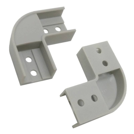 [BU90-17X8] UNIÓN 90º PARA PERFIL DE ALUMINIO DE SUPERFICIE 17X8MM