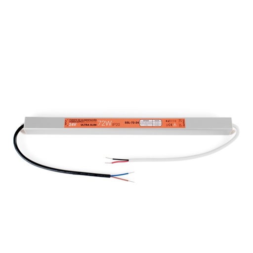 [SSL-72-24] Power supply ultra slim 24V - 72W - IP20