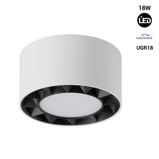 Aplik LED na plafonu 18W - UGR18 - Eaglerise driver