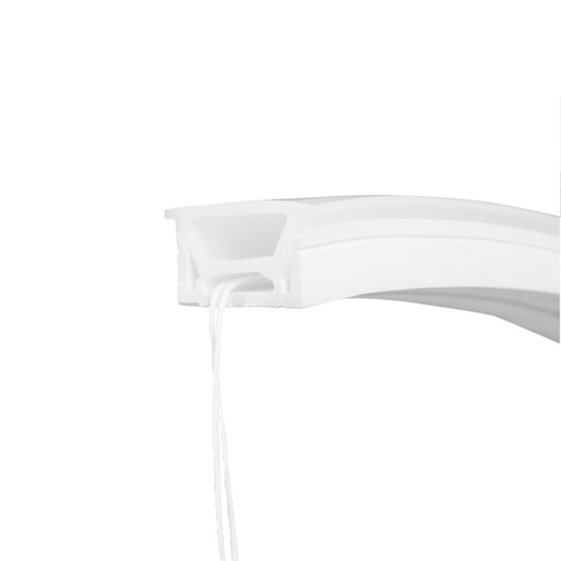 [WOS3020-E] Gaine néon flexible en silicone encastrable pour rubans LED - 30x20 - 5 mètres - Courbure verticale