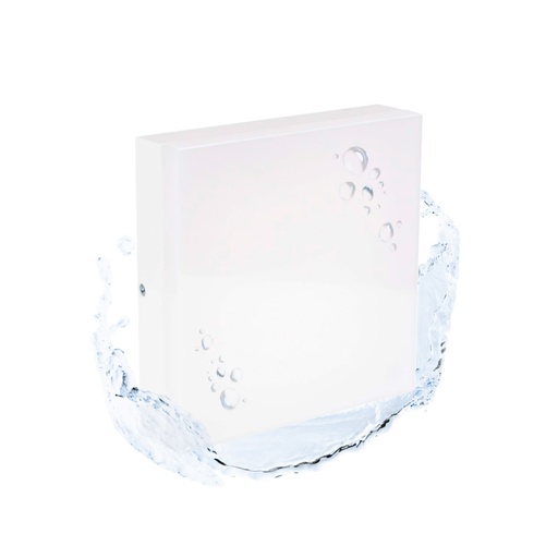[B1721-C-BN] LED taklampe vanntett kvadratisk 15W - IP44 - 4000K