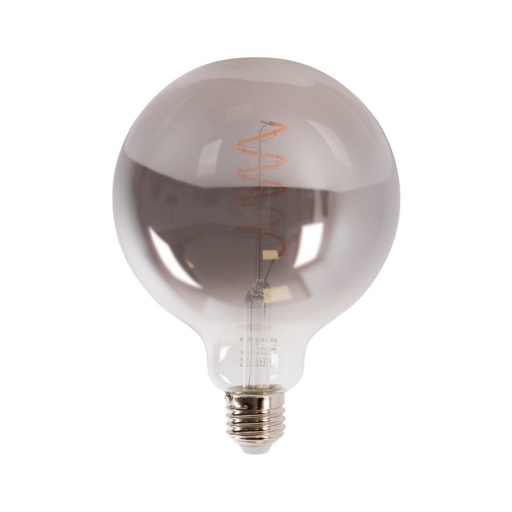 [BFD1-G125E27-AHUM] Smoky" E27 G125 decorative filament bulb with smoky tint - 4W - 2200K
