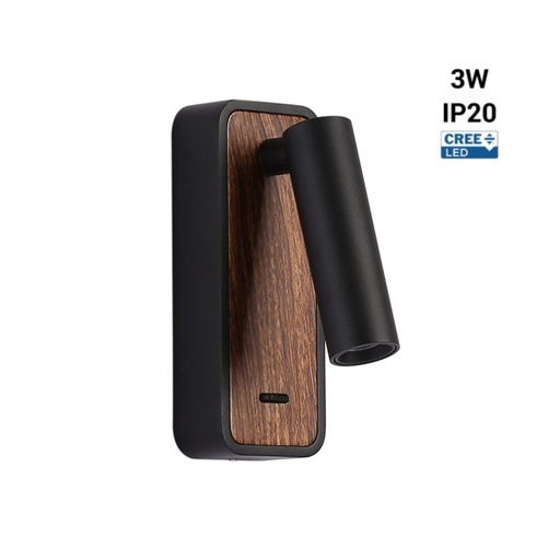 Lese-Wandleuchte „Irene“ - 3W - CREE LED