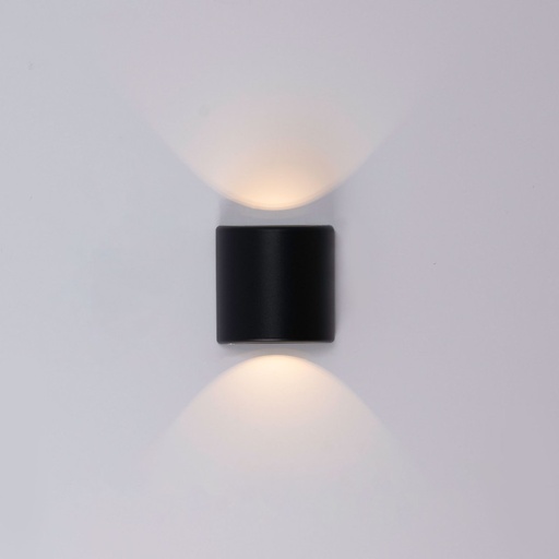 [LN1584-N] Aplique de parede para exterior moderno LED bidirecional "Stabil" - 3W - IP54