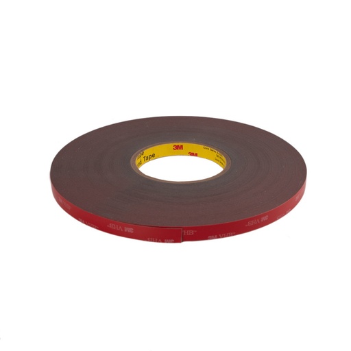 [3M-12mm-IP67] 3M dobbeltsidig tape for LED-stripe 12mm - IP67 - Rull 33m