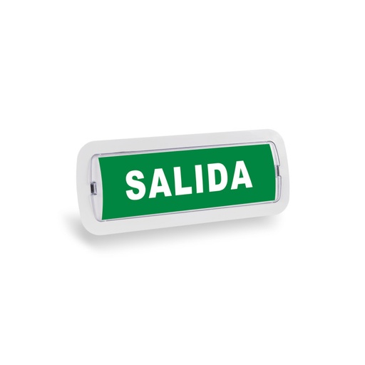 [K-B1050-SALIDA] KIT Piktogram självhäftande "UTGÅNG" + Nödljus 3W