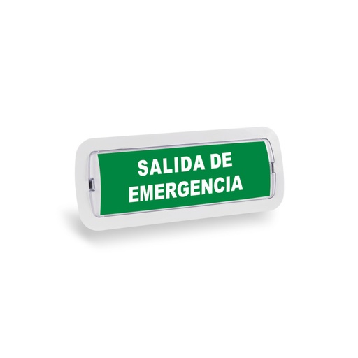 [K-B1050-SALIDAEMER] KIT pašlīmējošs piktograms "Emergences izeja" + 3W ārkārtas gaisma