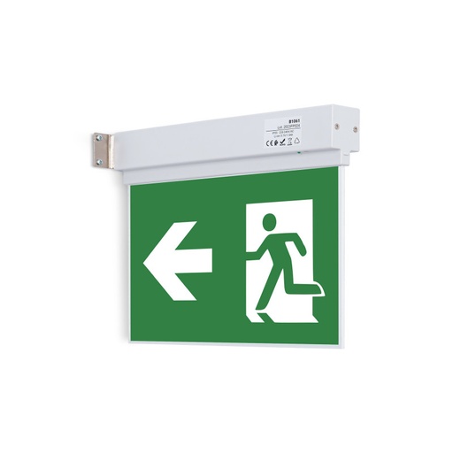 [K-B1061-SIDEARROWS] Permanent emergency light with "Side arrow" pictogram
