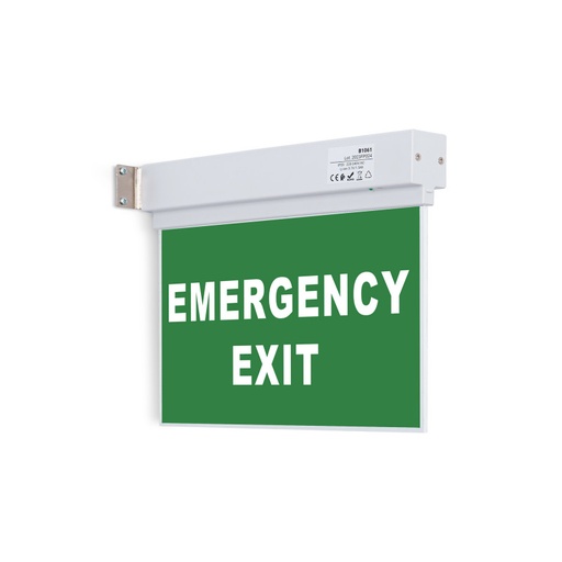 [K-B1061-EMEXIT] Permanent emergency light with "Emergency Exit" sign