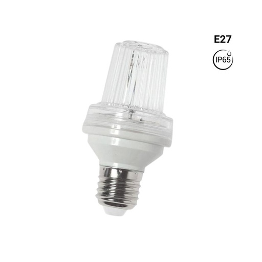 [B1321] Lampadina LED a effetto stroboscopico E27 - 2W - IP65