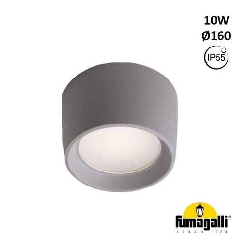 Aplikacija za vanjski plafon CCT "Livia 160" FUMAGALLI - 10W - GX53 - IP55