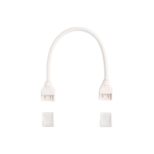[B1536-CTT] Waterdichte connector met kabel voor LED strip COB 220V - 2 pins - Strip 12 mm - IP67