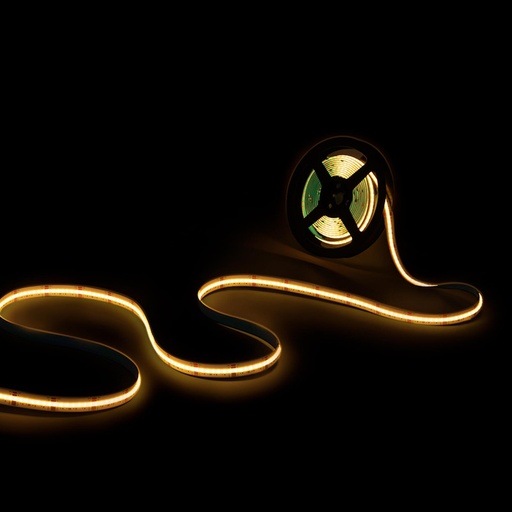 [BLSCOB-24V19W-IP20-RGBWW] 24V DC COB LED Strip - RGB/RGBWW - 19W/m - 12mm - IP20 - 5 meters roll - Cut every 33mm