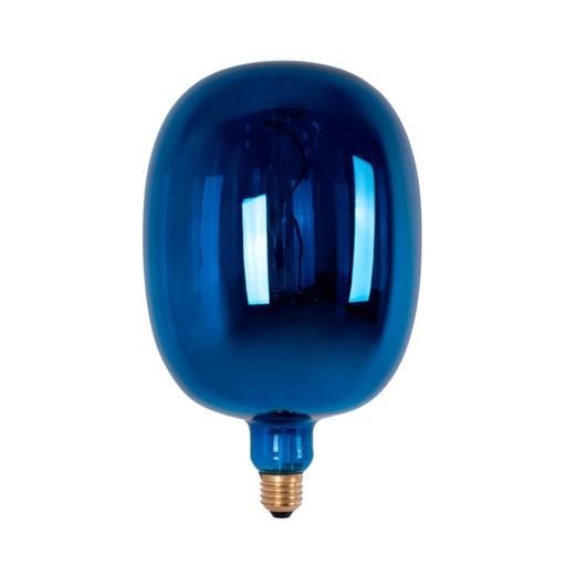 Dekorative LED Filament Lampe, blau - E27 T170 - Dimmbar - 4W - 4200K