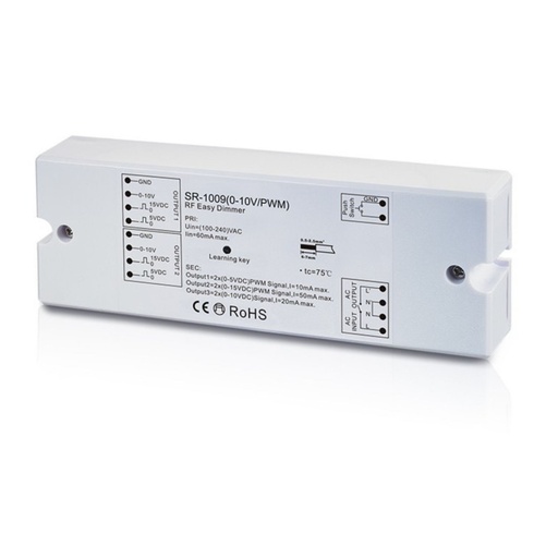 [SR-1009(0-10V/PWM)] Sunricher RF to 0-10V Converter - Perfect RF