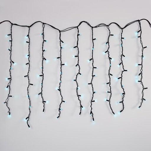 LED Curtain lights - 1.5m x 90cm - 100 lights - Cool white