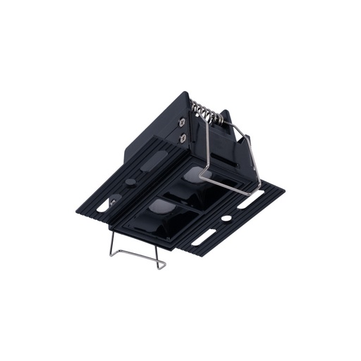 Linijinis LED spotlight be rėmo / integracija - 4W - UGR18 - CRI90 - Juodas