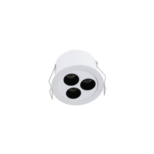 [B1227-6W-B-270] 6W ronde LED inbouwdownlight - UGR18 - gesneden Ø 55mm - Wit