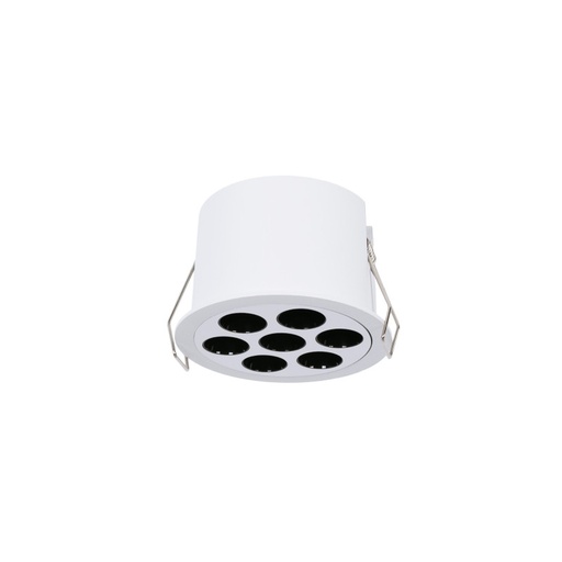 [B1227-12W-B-270] 12W ronde LED inbouwdownlight - UGR18 - gesneden Ø 70mm - Wit