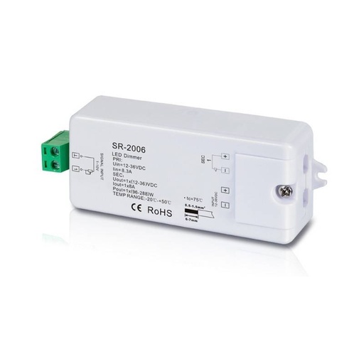[D2006] Decoder 0-10V Dimmer 12-36V - 1CH/8A