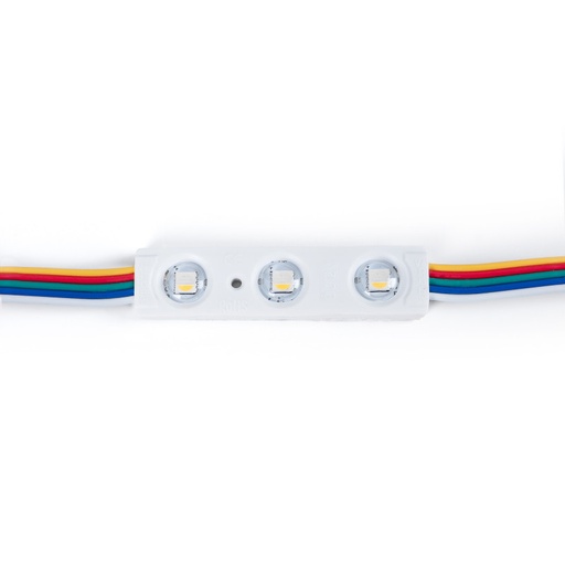 [BM1431RGBWW] RGBWW LED module for signage - 0.96W - 12V - IP65 - 120º