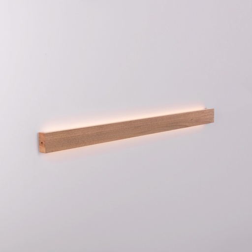 [LM116-100-BC] Applique murale linéaire en bois "Wooden" - 26W - 100cm - Driver Philips