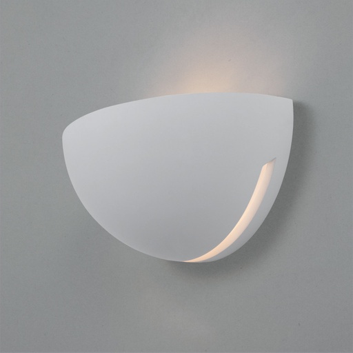 [B285] Wall light "Bol" - plaster - 1 x E14