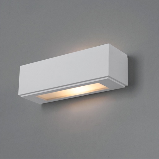 [B286] Applique da parete in gesso "Plast" - Bidirezionale - 1 x G9