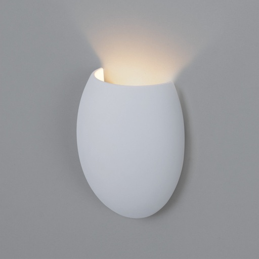 [B287] Sienas lampa ģipša "Mery" - 1 x G9