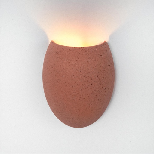 Betona sienas lampa "Semba" - 3 krāsas - 1 x G9