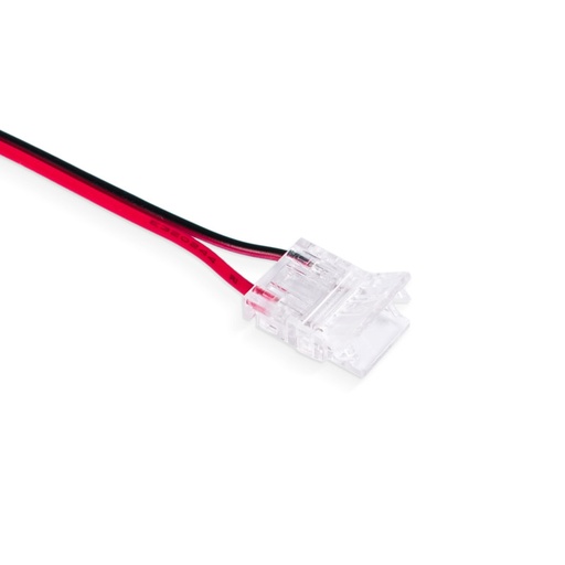 [MN20-X10C-2PW] Connector Hippo enkelkleurige COB Strip naar bron - PCB 10mm - 2 pins - IP20 - Max. 24V