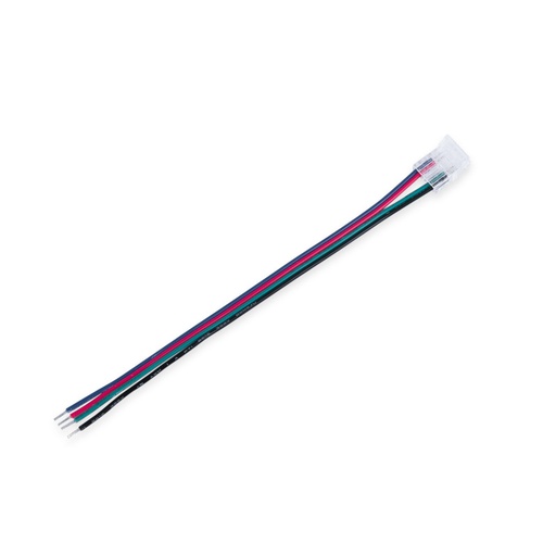 [MN20-X10C-4PW] Hippo RGB COB Strip naar Controller - PCB 10mm - 4 pins - IP20 - Max. 24V