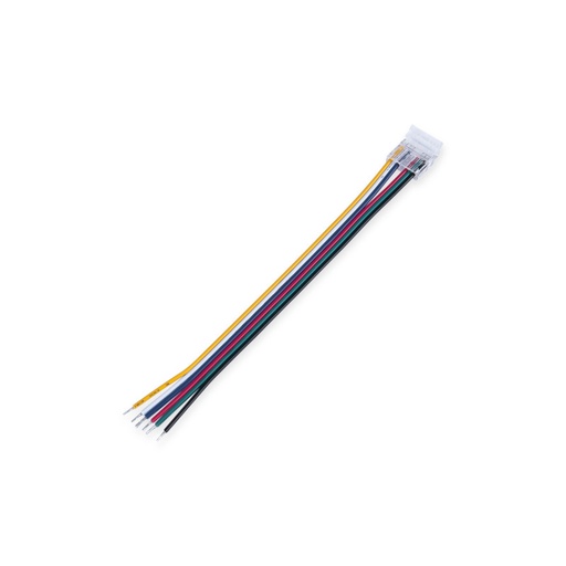 [MN20-X12C-6PW] Hippo COB RGB+CCT strip-to-controller connector - 12mm PCB - 6 pin - IP20 - Max 24V