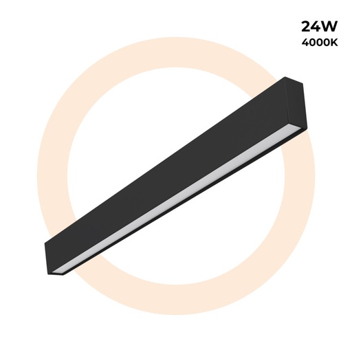 LED linearna rasvjeta za ovjes / površinu 24W - Slim - 80cm - 1700lm