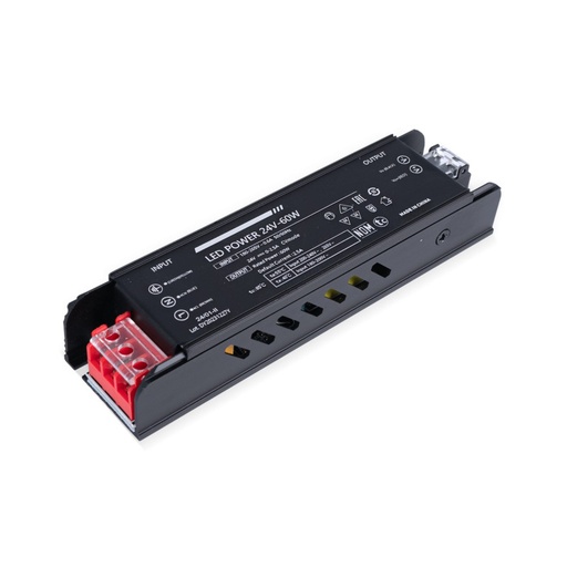 [DY-60W-24-A] Slanke voeding 60W 24V - 2.5A - Hoog rendement - IP20