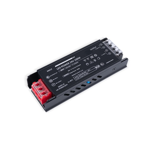 [DY-100W-24-A] Alimentatore Slim 100W 24V - 4,1A - Alta efficienza - IP20