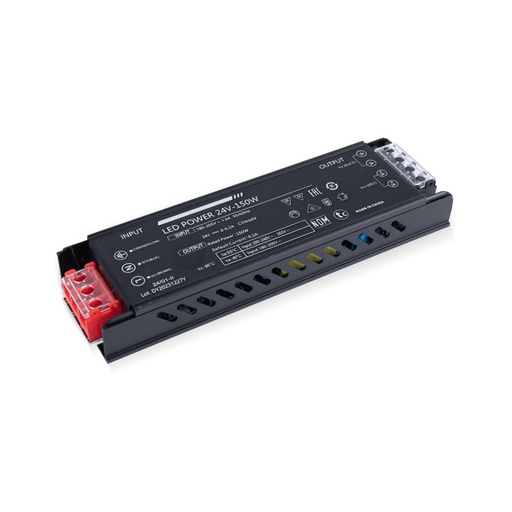 [DY-150W-24-A] Slanke voeding 150W 24V - 6.25A - Hoog rendement - IP20