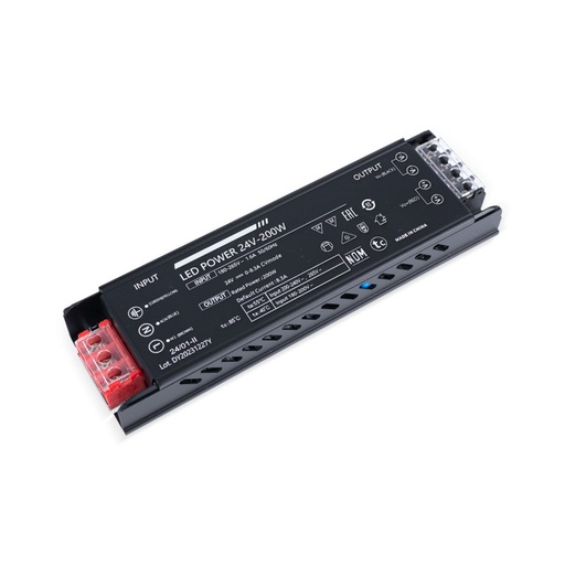 [DY-200W-24-A] Slanke voeding 200W 24V - 8.3A - Hoog rendement - IP20