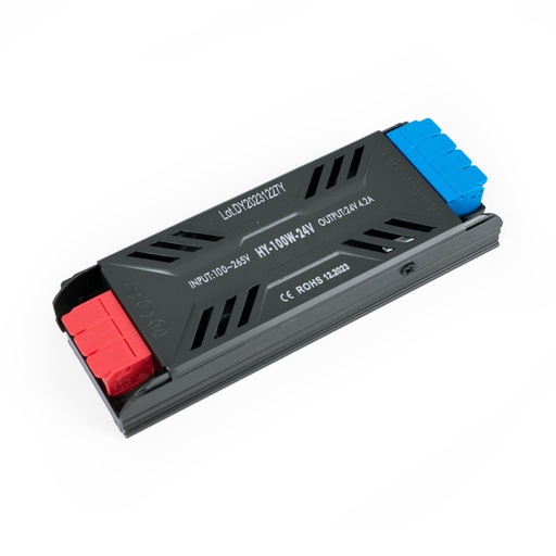 [DY-100W-24-HY] Zasilacz Slim 100W 24V - 4.2A - Szybkozłączna listwa zasilająca - IP20