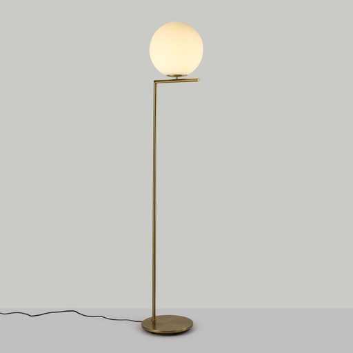 [LD1010-300-D] Lampa podłogowa kryształowa kula "Anni 300" - E27 - Ø 30cm