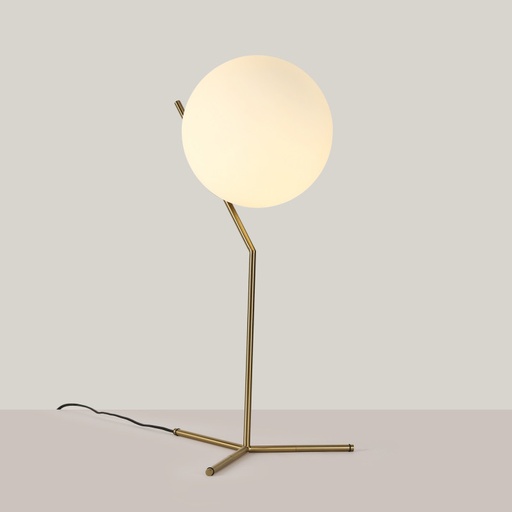 [LD1007-250-D] Crystal ball table lamp "NOLA" - E27 - Ø 25cm