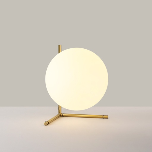 [LD1011-220-D] Crystal ball table lamp "RIPPER 220" - E27 - Ø 22cm