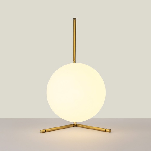 [LD1012-220-D] Glaskugel-Tischlampe „OCTO 200“ - E27 - Ø 22cm