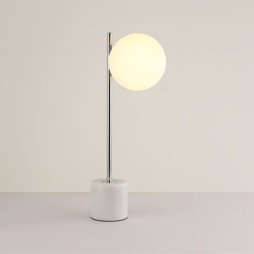 Crystal ball table lamp "LICRU" - E27 - Ø 15cm