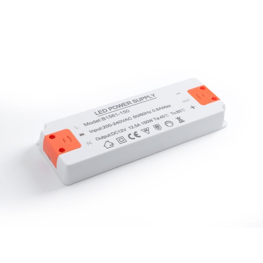 [B1561-150] Fuente de alimentación ultra slim 12V - 150W - 12.5A - IP20